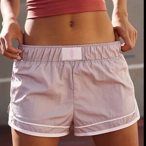NWT Free People Movement Women’s Size XL Varsity Blues Shorts | Oyster Combo